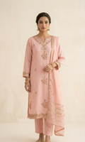3 Piece -Embroidered Suit -SK-5013