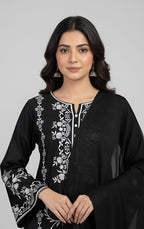 2 Piece -Embroidered Suit -SK-002