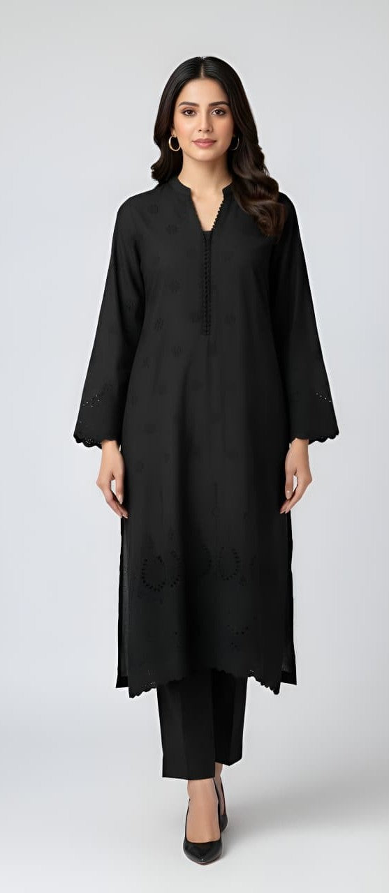 2 Piece -Embroidered Suit -SK-020