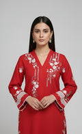 2 Piece -Embroidered Suit -SK-022