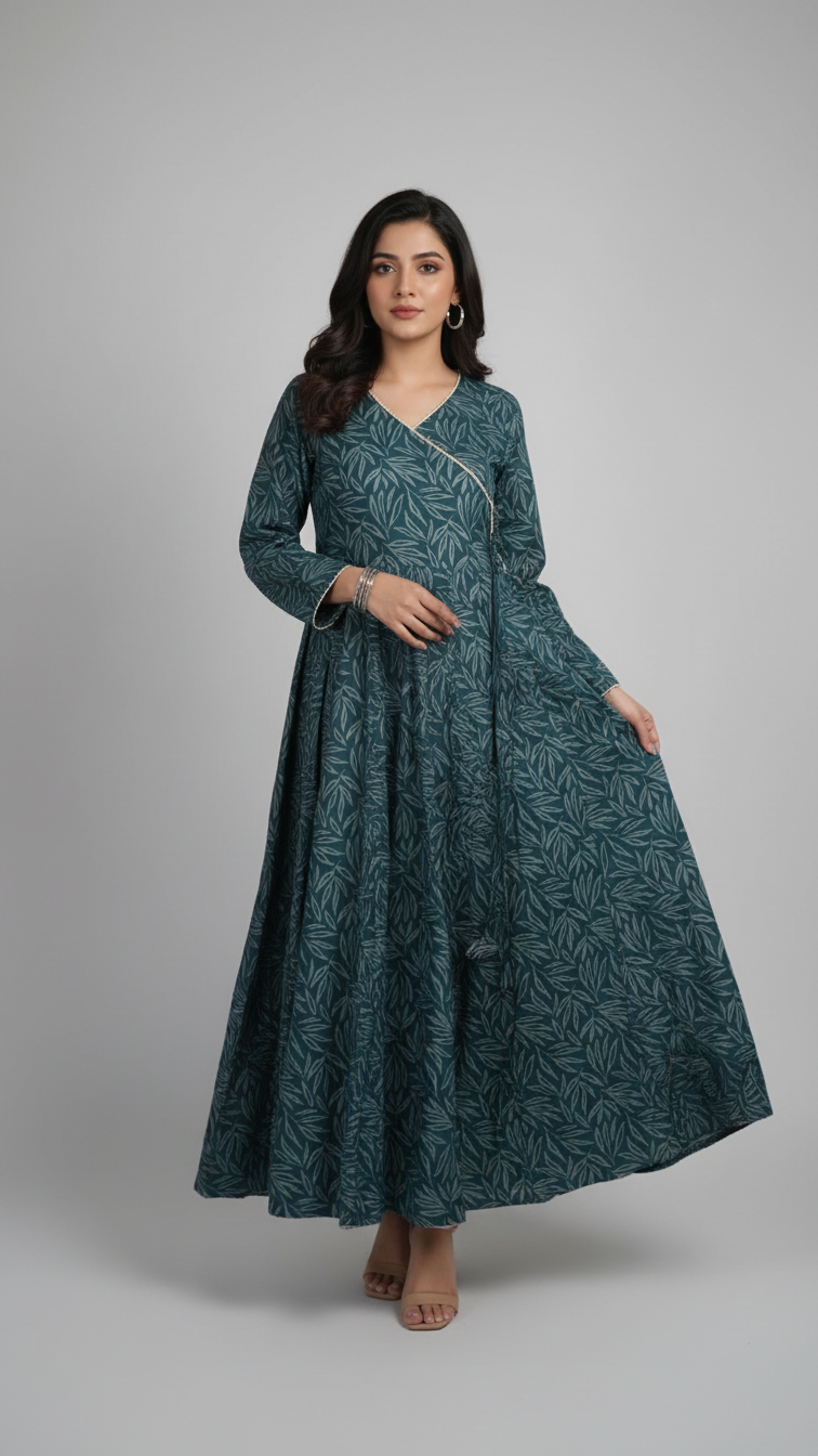 2 Piece -Printed Suit -SK-031