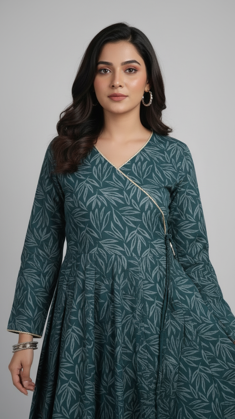 2 Piece -Printed Suit -SK-031