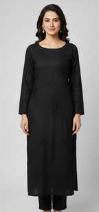 2 Piece -Embroidered Suit -SK-037