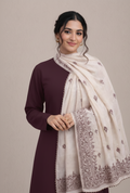 Embroidered Women Shawl-SK-11004