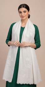 Embroidered Women Shawl-SK-11006